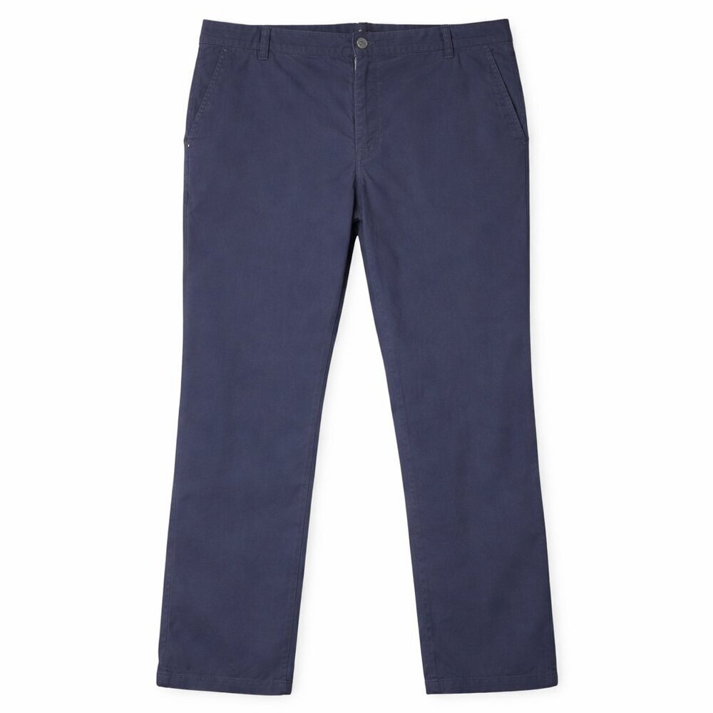 DULUTH Trading Company Flex Ballroom Relaxed Fit Khaki Blue Work Pants Size 40